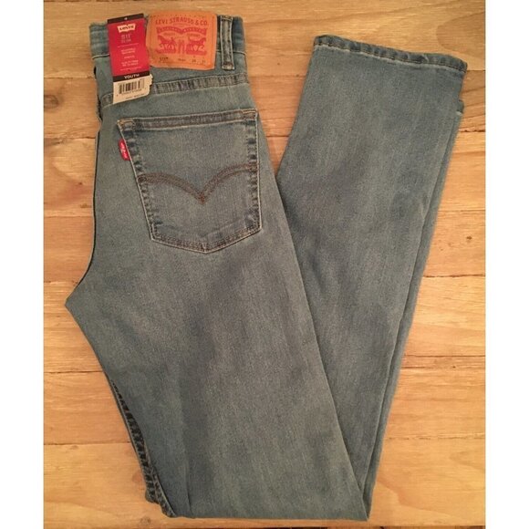 Levi's Other - Levis 511 Slim Jean Stretch Denim Boys 18 (29 x 31) Adjustable Waist Medium Wash